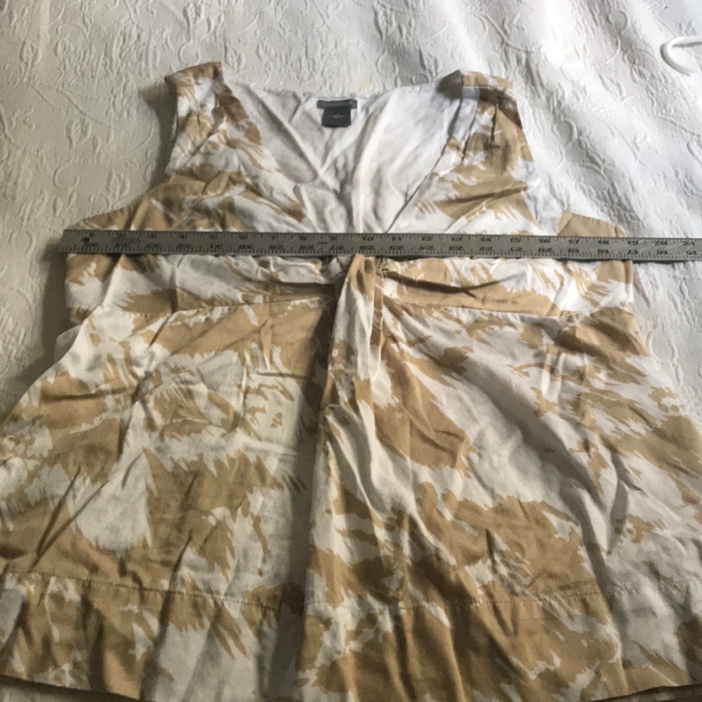 Ann Taylor side-zip lined blouse.